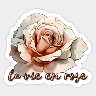 La Vie En Rose Sticker